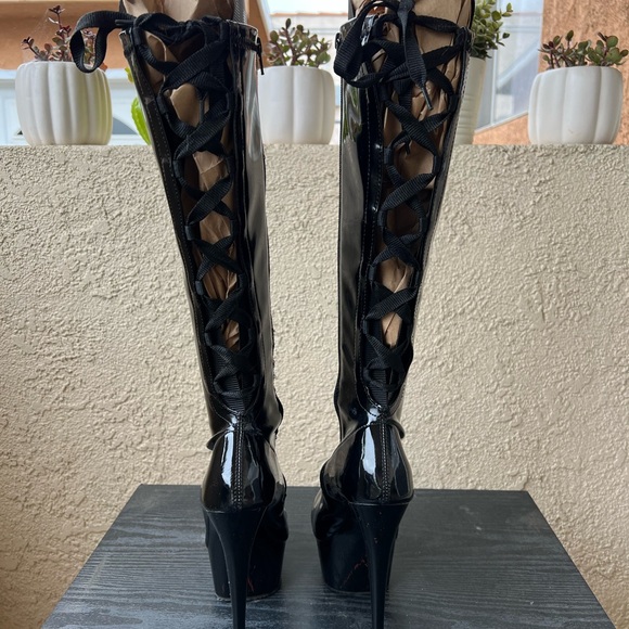 Pleaser Pole Dancing High Heels Size 7.5 - Picture 2 of 6